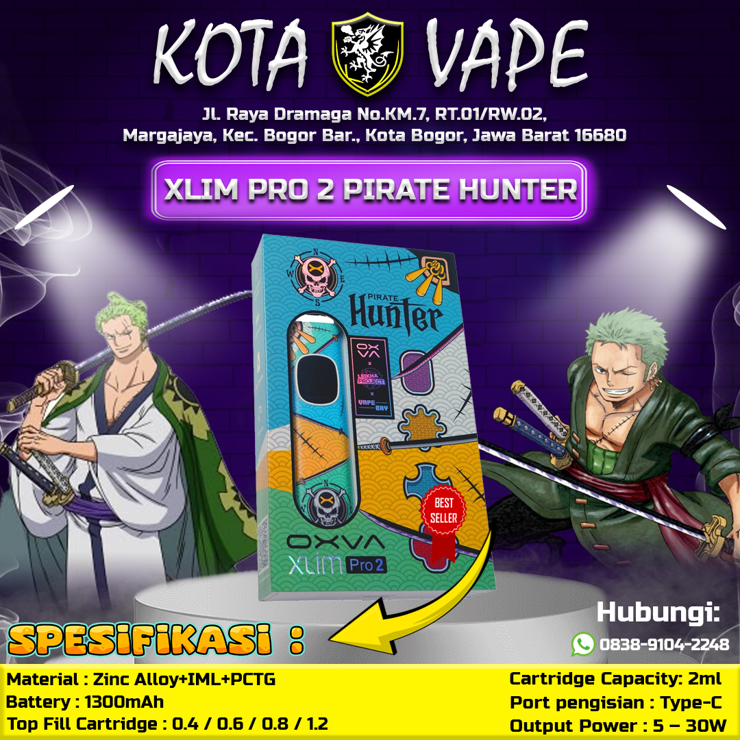 OXVA XLIM PRO 2 SE PIRATE HUNTER